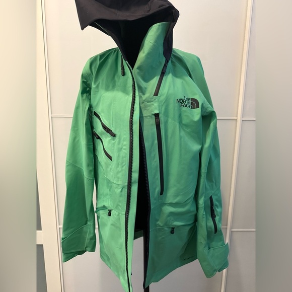 Men’s The North Face Vibrant Green Outdoor Jacket NWOT - Picture 4 of 10